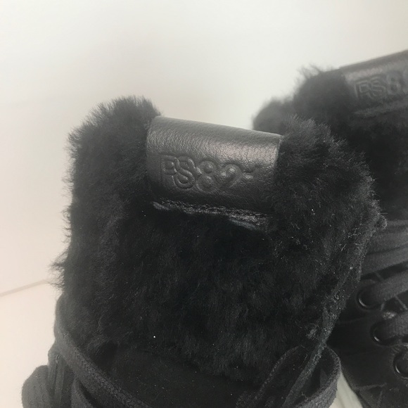 PS821 high top fur sneakers - Picture 4 of 9